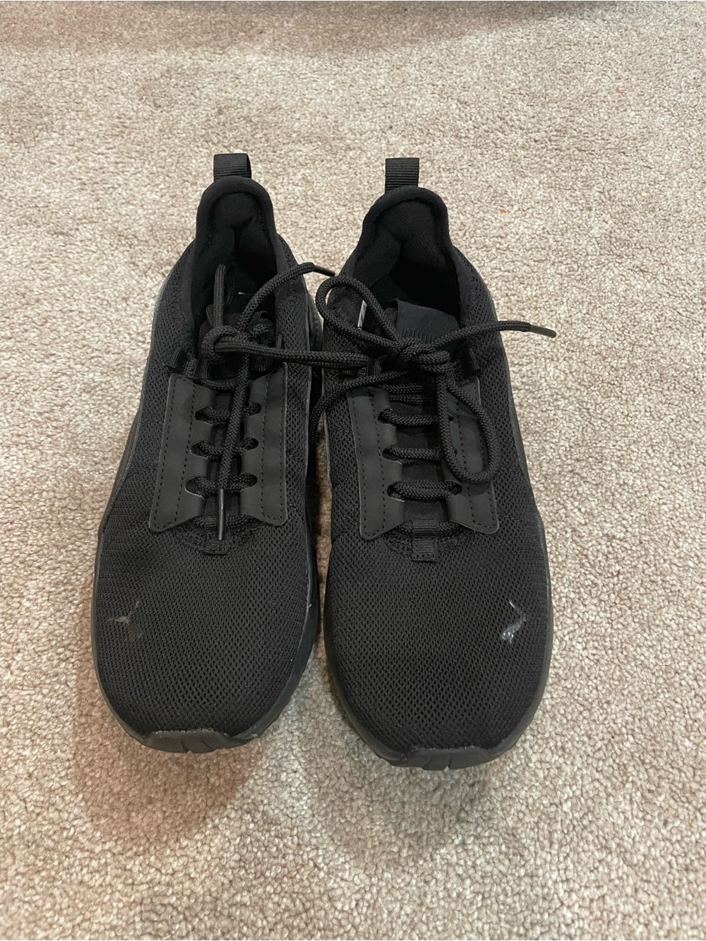 Puma Men's Black Athletic Running Sneakers